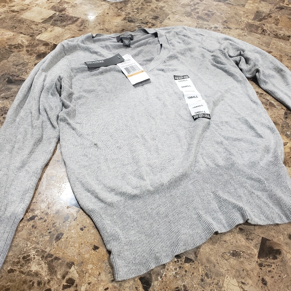 Kenneth Cole Reaction Gray Sweater